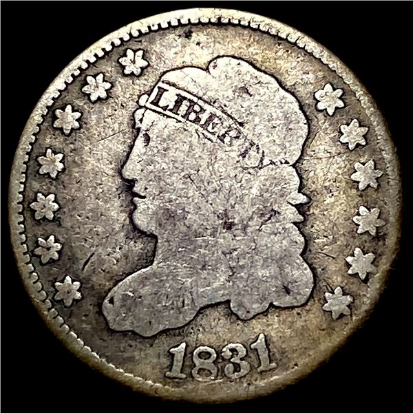 1831 Capped Bust Half Dime NICELY CIRCULATED