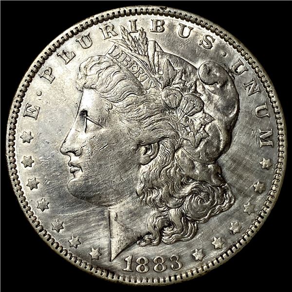 1883 Morgan Silver Dollar NEARLY UNCIRCULATED