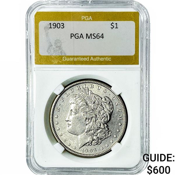 1903 Morgan Silver Dollar PGA MS64