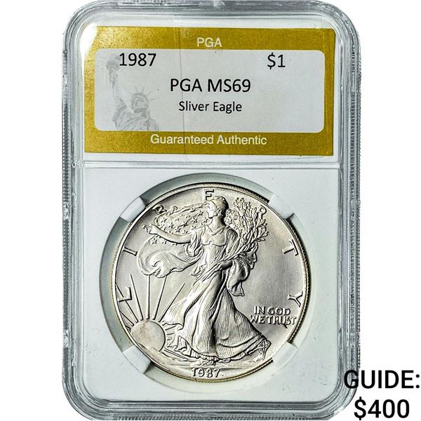 1987 Silver Eagle PGA MS69