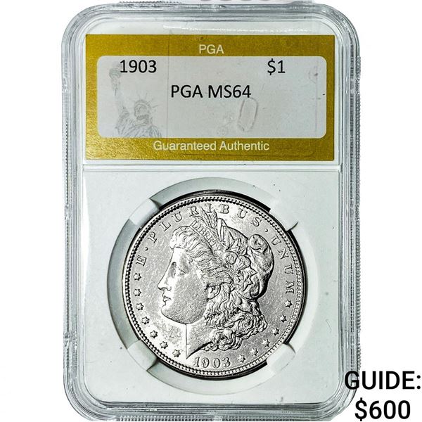 1903 Morgan Silver Dollar PGA MS64