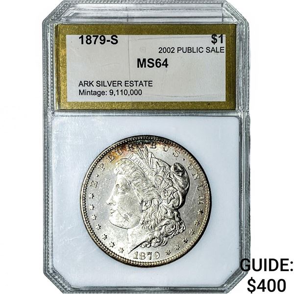1879-S Morgan Silver Dollar PGA MS64