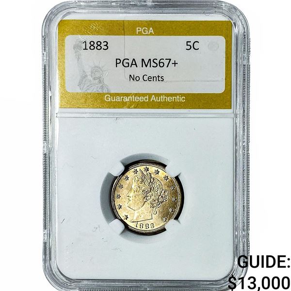 1883 Liberty Victory Nickel PGA MS67+
