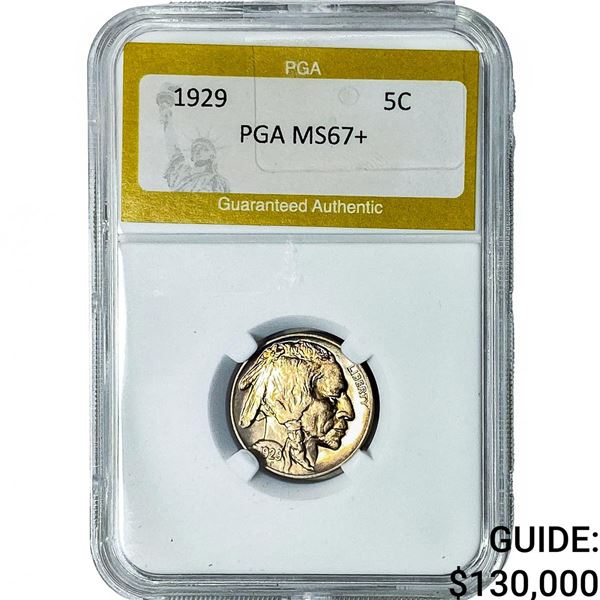 1929 Buffalo Nickel PGA MS67+