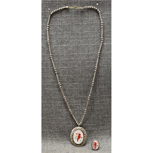 ZUNI NECKLACE AND RING