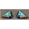 Image 5 : FIVE PAIRS OF NAVAJO EARRINGS