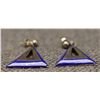 Image 3 : THREE PAIRS OF NAVAJO EARRINGS