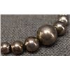 Image 6 : STEARLING SILVER BEAD NECKLACE