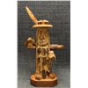 Image 1 : NEW MEXICAN WOOD CARVING (SIGNED)