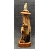 Image 2 : NEW MEXICAN WOOD CARVING (SIGNED)