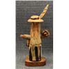 Image 3 : NEW MEXICAN WOOD CARVING (SIGNED)