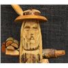 Image 7 : NEW MEXICAN WOOD CARVING (SIGNED)