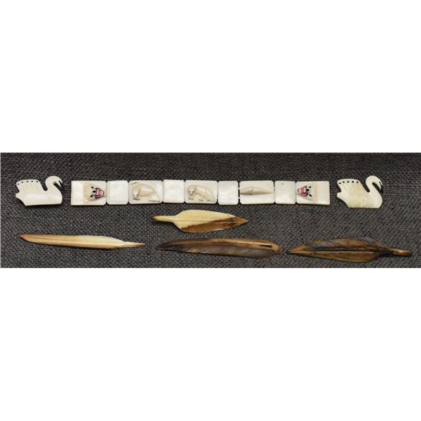 ESKIMO BRACELET AND PINS