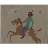 Image 3 : NAVAJO PAINTING (HARRISON BEGAY)