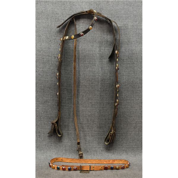 HEADSTALL AND HAT BAND