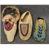 Image 2 : EIGHT SINGLE PLAINS/WOODLANDS CHILD MOCCASINS