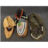 Image 3 : EIGHT SINGLE PLAINS/WOODLANDS CHILD MOCCASINS