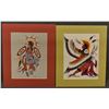 Image 1 : TWO POTAWATOMIE SILK SCREENS (WOODY CRUMBO)