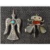 Image 2 : NAVAJO AND ZUNI PENDANTS