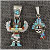 Image 5 : NAVAJO AND ZUNI PENDANTS