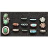 Image 1 : THIRTEEN NAVAJO RINGS