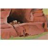 Image 3 : THREE NAVAJO PAINTINGS (WHITE CLAY'S SON)