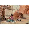 Image 9 : THREE NAVAJO PAINTINGS (WHITE CLAY'S SON)
