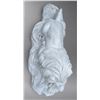 Image 4 : Large Carved White Marble Prowling Guardian Lion Estate Garden Statue Sculpture Left Facing (Approx.