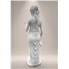 Image 4 : Monumental Carved White Marble Classical Greek Goddess Hebe Garden Statue Sculpture (Approx 79in H. 