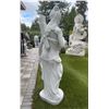 Image 4 : Monumental Carved White Marble Classical Goddess Diana / Artemis the Huntress Garden Statue Sculptur