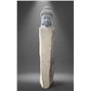 Image 1 : Monumental Hand-Carved Natural Basalt Column Stone Buddha Head Garden Pillar Sculpture (Approx. 12x7