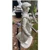 Image 4 : Vintage Golf Caddy Boy with Lantern Garden Statue Sculpture (25x45)