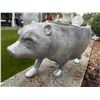 Image 2 : Pair of Silver-Finish Bear & Sea Turtle Figural Garden Planters (2 Pcs)