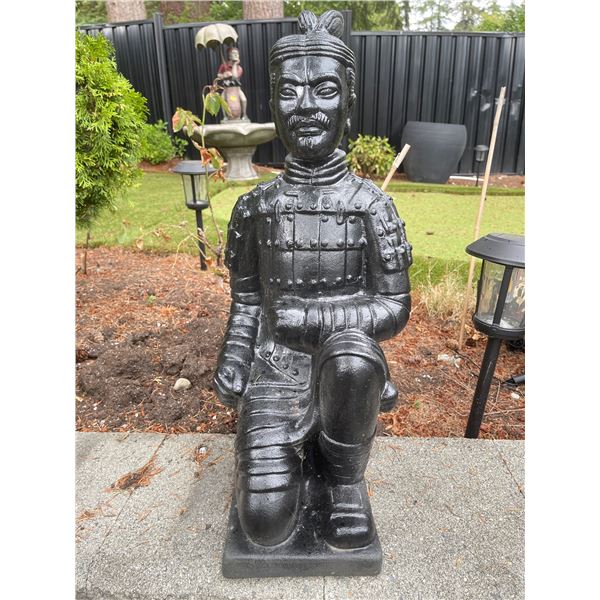 Kneeling Terracotta Warrior Archer Garden Statue Sculpture