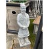 Image 1 : Cast Stone Chinese Qin Dynasty Terracotta Warrior Garden Statue Sculpture (Approx. 13x49)