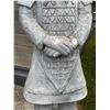 Image 3 : Cast Stone Chinese Qin Dynasty Terracotta Warrior Garden Statue Sculpture (Approx. 13x49)