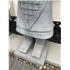 Image 4 : Cast Stone Chinese Qin Dynasty Terracotta Warrior Garden Statue Sculpture (Approx. 13x49)