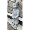 Image 3 : Cast Stone Chinese Qin Dynasty Terracotta Warrior Garden Statue Sculpture (Approx. 13x49 )