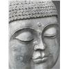 Image 3 : Large Meditating Buddha Head Garden Statue Sculpture (Approx. 33 H)