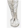 Image 4 : Stone Standing Thai Buddhist Apsara / Greeting Maiden Garden Statue Sculpture (Approx. 35in H)