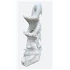 Image 2 : Monumental Carved White Marble Leaping Dolphins on Ocean Waves Garden Statue Sculpture/Fountain (App