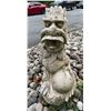 Image 3 : Carved Granite Asian Dragon / Kirin with Pearl of Wisdom Garden Statue Sculpture (Approx. 55x40)