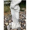 Image 3 : Classical Maiden of Spring / Flora with Flower Basket Garden Statue Sculpture (Approx. 54in H)