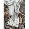 Image 3 : Maiden of Summer / Ceres with Wheat Sheaf and Sickle Garden Statue Sculpture (Approx. 54in H)