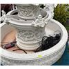 Image 4 : Multi-Tiered Acanthus Leaf Fountain with Finial Sphere and Large Basin (Approx. 70 DIA x 83in H)