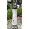 Image 1 : Solar Powered Lighthouse Garden Statue Sculpture (Approx. 49in H)