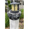Image 2 : Solar Powered Lighthouse Garden Statue Sculpture (Approx. 49in H)