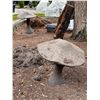 Image 4 : Group of 4 Mushroom Statue