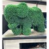 Image 1 : Faux Boxwood Topiary Elephant Garden Statue Sculpture