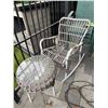 Image 2 : Group of Patio Chairs & Table